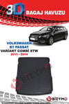 Volkswagen Passat B7 Variant Combi STW 2011-2014 3D Bagaj Havuzu