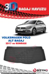 Volkswagen Polo Alt Zemin 2017 Ve Sonrası 3D Bagaj Havuzu Bizymo