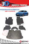Volkswagen Scırcocco 2009+ Havuzlu Paspas ve Bagaj Seti Bizymo