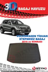 Volkswagen Tiguan Stepnesiz 2016 Ve Sonrası 3D Bagaj Havuzu Bizymo