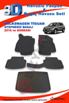 Volkswagen Tiguan Stepnesiz 2016 Ve Sonrası Paspas ve Bagaj Havuzu Seti