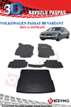 Volkwagen B8 Variant 2015+ Havuzlu Paspas ve Bagaj Seti Bizymo
