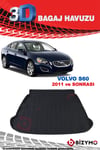 Volvo S60 2011 Ve Sonrası 3D Bagaj Havuzu Bizymo