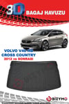 Volvo V40 Hb Cross Country 2012 Ve Sonrası 3D Bagaj Havuzu Bizymo