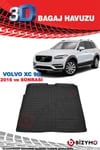 Volvo XC90 Suv 2016 Ve Sonrası 3D Bagaj Havuzu Bizymo