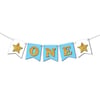 One Strafor Yazı Mavi Gold