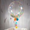 Şeffaf Karışık Konfetili Balon 45 cm