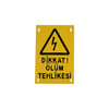 Dead Danger Warning Plate