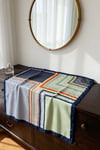 Mossomia Patchwork Mozaik Geometrik Çok Renkli Desenli Fular 70x70 cm