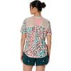 Asics Road All Over Print Ss Top kadın Tişört