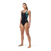 speedo HyberBoom Splice Muscleback Kadın Mayo