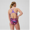 Speedo Printed Turnback Kadın Yüzücü Mayosu