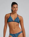 TYR Durafast Elite Kadın Tieback Top Bikini - DRAGONFLYTE