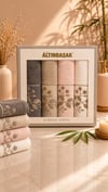 Altınbaşak Bambu 4´lü 50x90 El Havlusu Noble