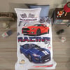 Clasy Tek Kişilik Ranforce Genç Desen Yorgan Seti Racing Drag