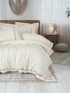 Cotton Box Çift Kişilik Nevresim Takımı Inborn Banded Turuncu 8680108076996