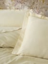 Cotton Box Elegant Bej Çift Kişilik Saten Nevresim Takımı