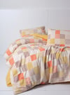 Cotton Box Flanel Nevresim Takımı Çift Kişilik Palm Hardal