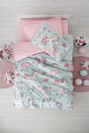 Cotton Box Genç Ranforce Nevresim Takımı Tek Kişilik Twinka Pembe