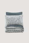 Cotton Box Minimal Çift Kişilik Nevresim Takımı Molly Antrasit