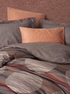 Cotton Box Modern Çift Kişilik Nevresim Takımı Fluss Tarçın 8680108078396