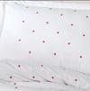 Hobby Çift Kişilik Poplin Premium Nakışlı Nevresim Lubow Beyaz 8698499179899