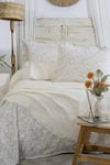 Şaheser Home Collection Müslin Yatak Örtüsü Çift Kişilik Pamela Krem
