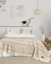 Şaheser Home Collection Yatak Örtüsü Seti Sera Bej