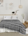 Şaheser Home Collection Yatak Örtüsü Seti Sera Antrasit