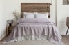 Şaheser Home Collection Yatak Örtüsü Seti Çift Kişilik Derek Lila
