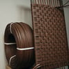 Sentetik Rattan Plastik Eskitme Koyu Kahve 10 KgL-04