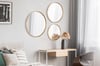Dekorbizden Circle 3'Lü Ayna Set 4004