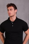 Erkek Slim Fit Pamuklu Yumuşak Doku Nefes Alan Kumaş Yakalı Tişört