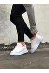 JY507 Alone Bağcıklı Cilt Erkek Günlük Sneaker Ayakkabı CBT Beyaz