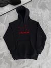 Kışlık Uzun Kol Kapüşonlu SweatShirt - Siyah