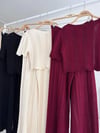 Triko Bluz Pantolon İkili Takım 10084-025