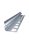 TESAY 10MM ALUM. EKO MAT KROM 270 CM İÇ KÖŞE FAYANS POFİLİ