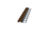 TESAY 11MM PVC BANTLI MERDİVEN BASAMAK PROF. KAHVE 250CM