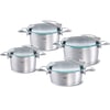 Fissler Solea Çelik Tencere Seti 8 Parça