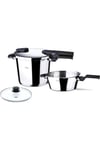 Fissler Vitaquick Düdüklü Tencere Seti 6.0Lt+3.5Lt
