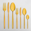Jumbo 5900 Infinity Titanyum Gold 84 Parça 12 Kişilik Çatal Kaşık Bıçak Seti