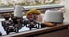 Smeg Mat Beyaz 2X1 Ekmek Kızartma TSF01WHMEU
