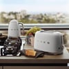 Smeg Mat Beyaz 2X1 Ekmek Kızartma TSF01WHMEU