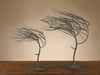 Wındy Woods Tree Sculptures 2 Lİ Set 13x45 cm
