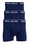 BAD BEARBoxerBad Bear Basic Boxer 3-Pack Erkek Boxer 21.01.03.013-C07NAVY
