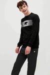 BAD BEARSweatshirtBad Bear Fancy Crewneck Erkek Sweatshirt 19.02.12.007-C01NIGHT