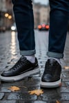 LUFIANSneakerLufian Edwin Erkek Sneaker Ayakkabı 112230239Siyah