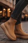 LUFIANSneakerLufian MONICA Kadın Sneaker Ayakkabı 122230048Camel