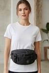 LUMBERJACKBel ÇantasıLumberjack 6M RAIN WAIST 6FX SIYAH, STD Unisex Bel Çantası 102204395Siyah