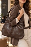 LUMBERJACKOmuz ÇantasıLumberjack 6W YKM BSC SHOPPER 6PR K KAHVE, STD Kadın Omuz Çantası 102709976KAHVE